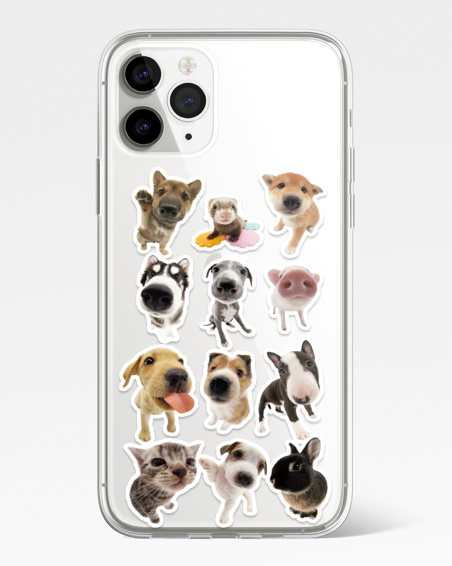 Tiny Paws Club Transparent Phone Cover