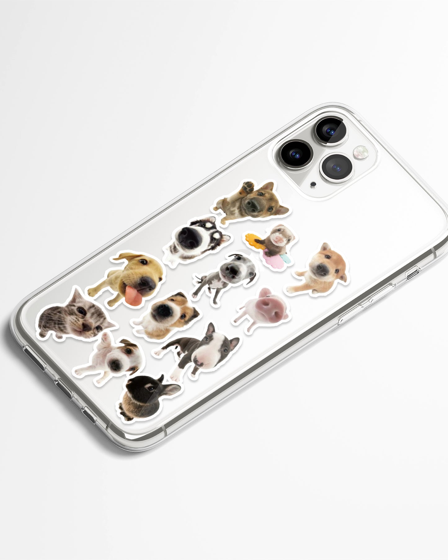 Tiny Paws Club Transparent Phone Cover