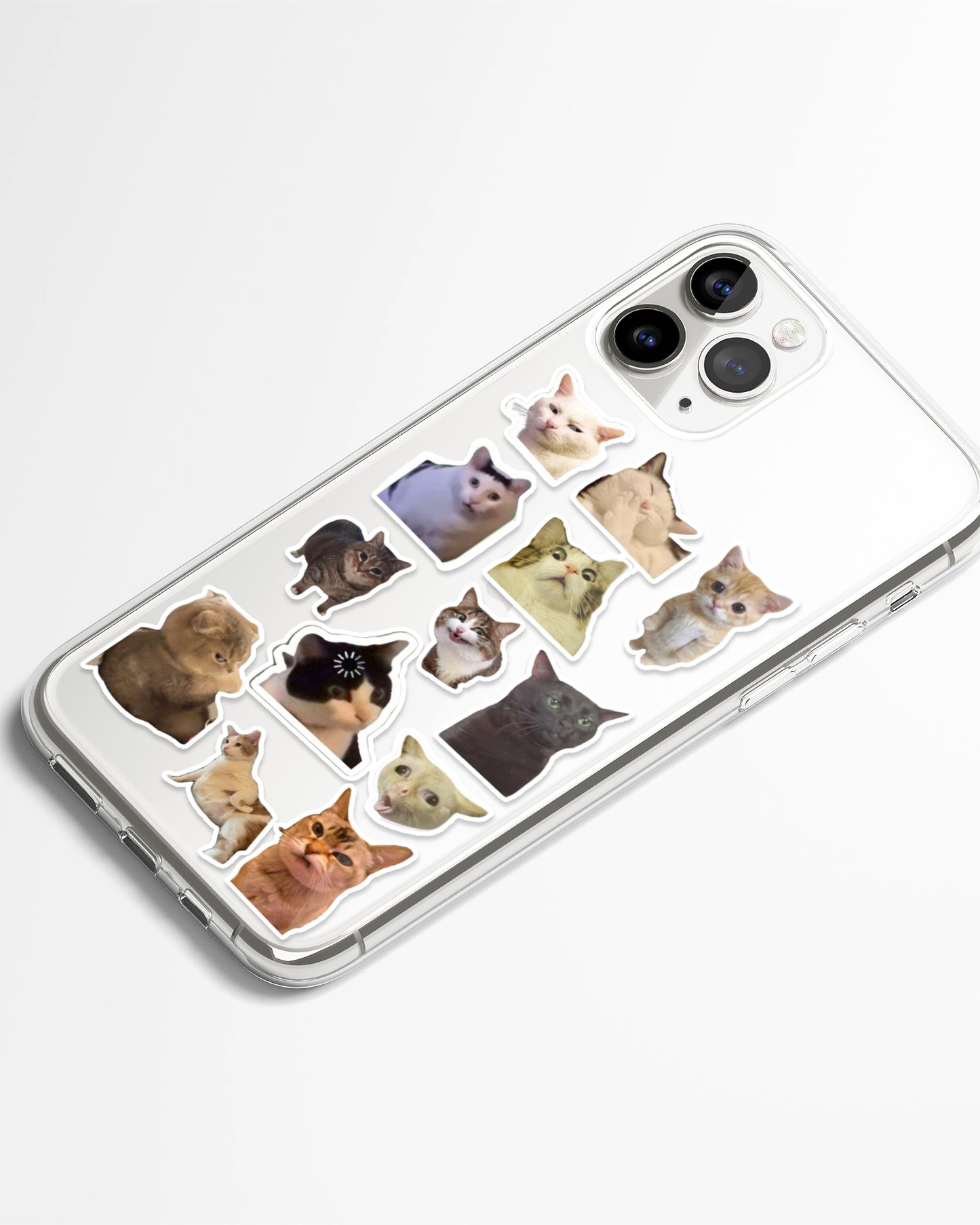 Meme Squad Transparent Phone Cover