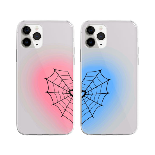 Tangled in Two Tones Couple Phone Cover