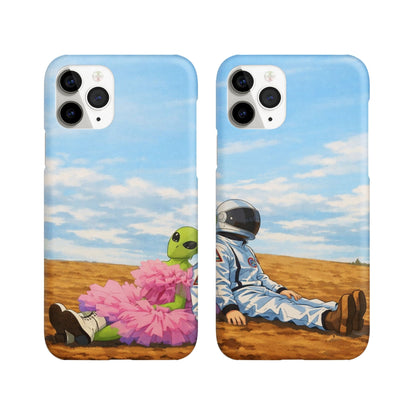 Love From Another Planet Couple Phone Cover