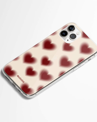 Dreamy Heart Print Phone Cover