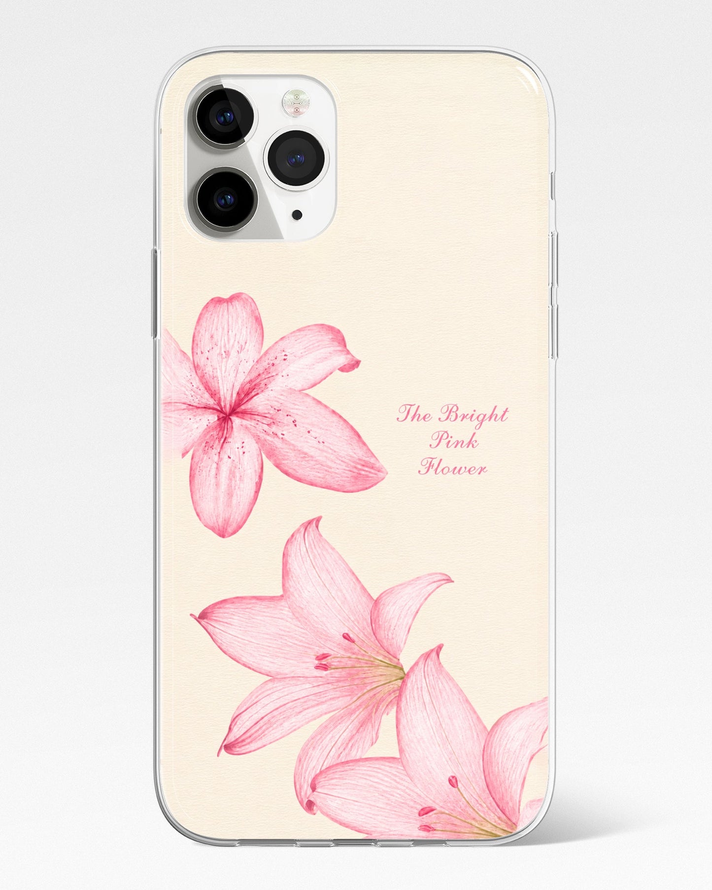 Butter Blush Lily Phone Cover