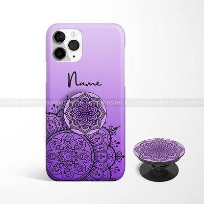 Lavender Purple Mandala Phone Cover