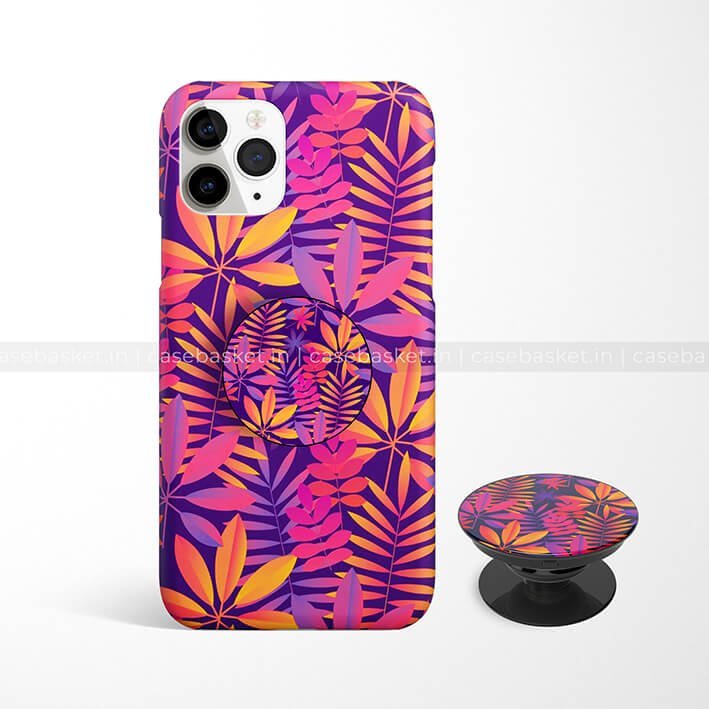 Neon Floral Phone Cover