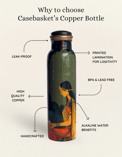 Aangan Aura Copper Bottle