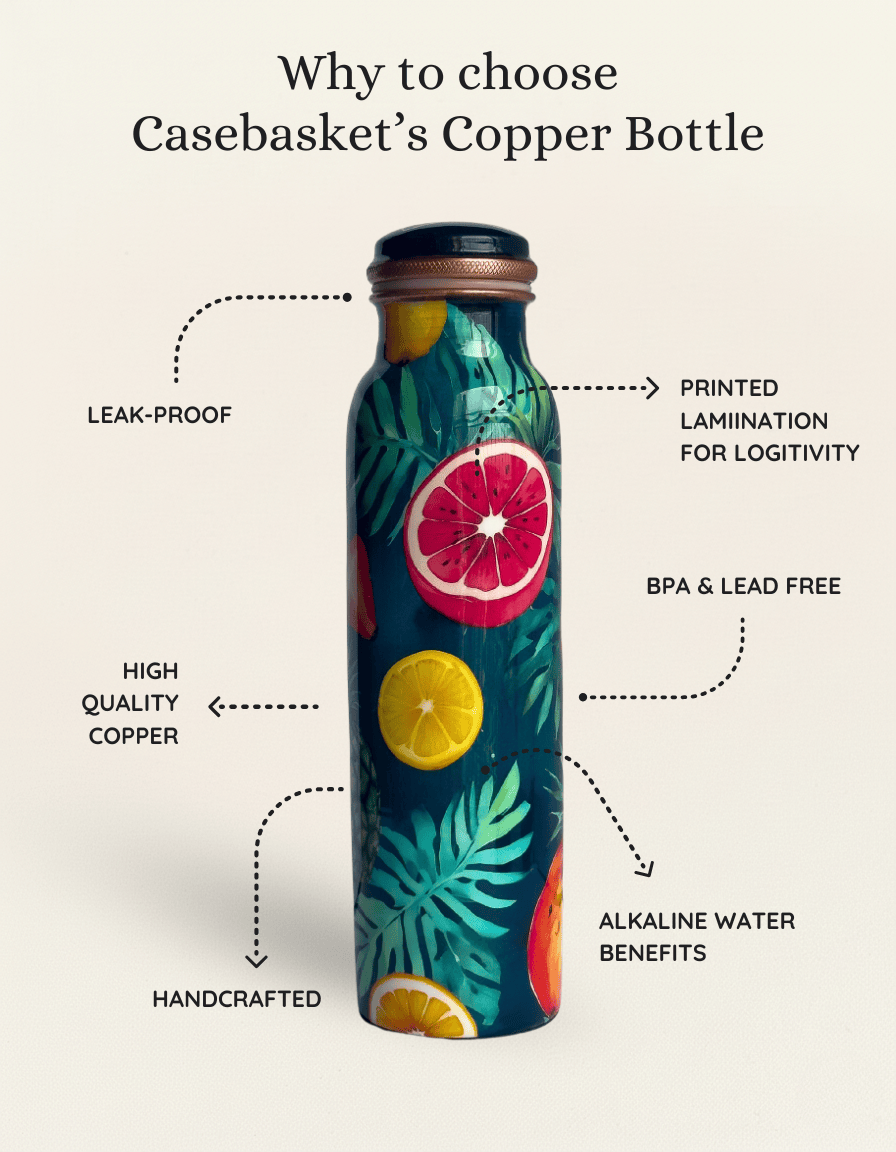 Tropical Zest Copper Bottle