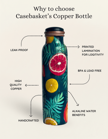 Tropical Zest Copper Bottle