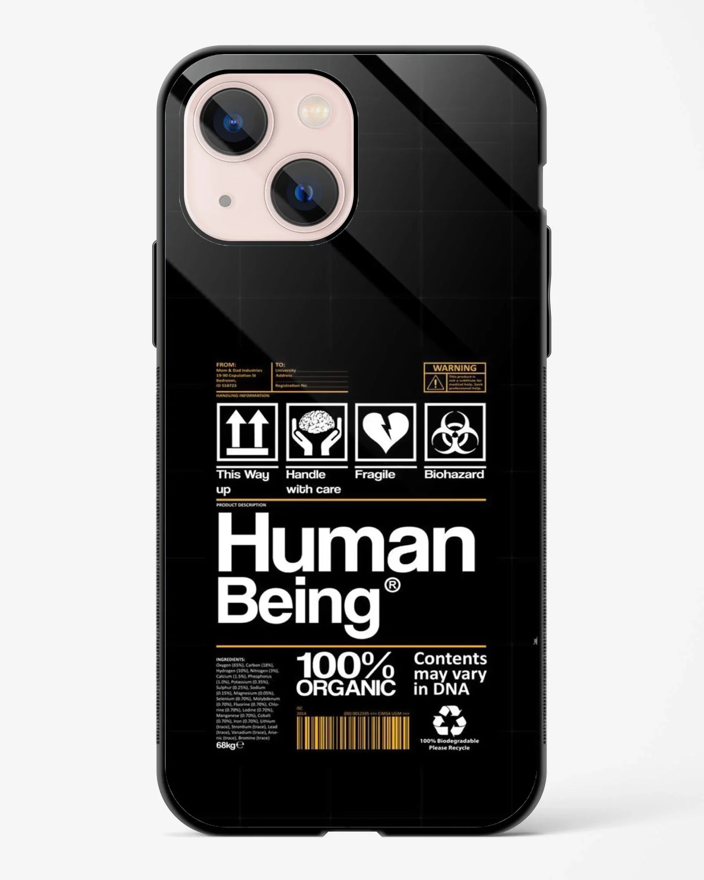 Just A Human Being Phone Cover
