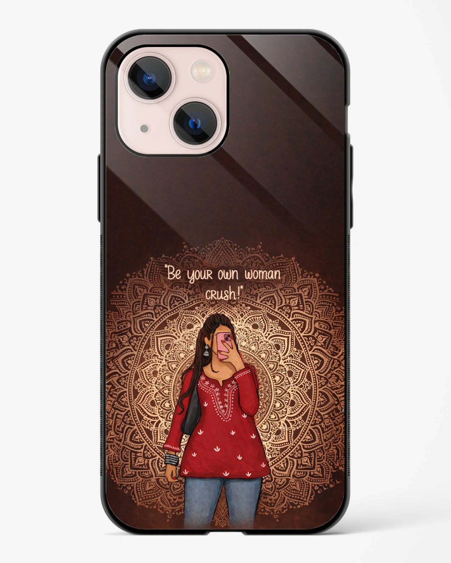 Self Love Queen Mandala Phone Cover