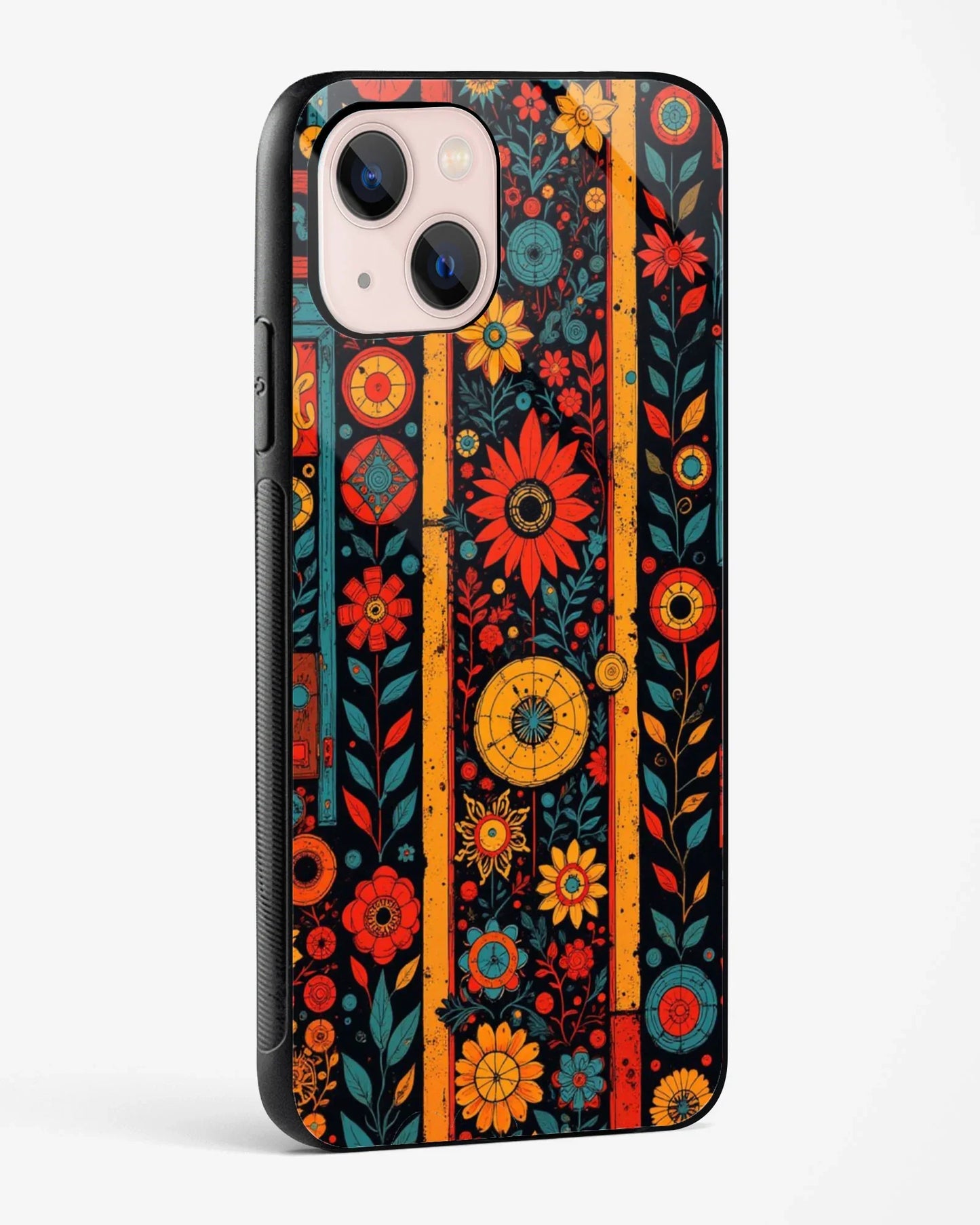 Wildflower Lines Mandala Phone Cover