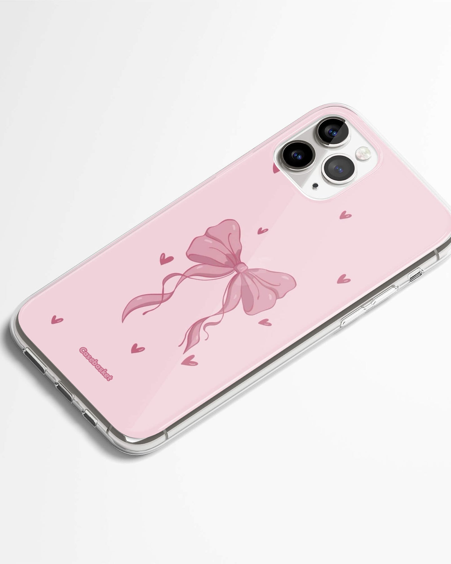 Adorable Bow Hearts Phone Cover