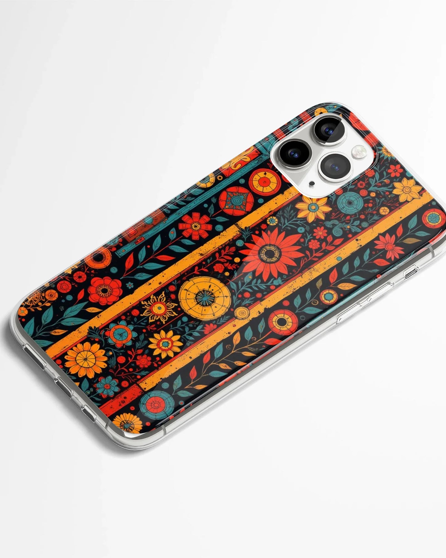Wildflower Lines Mandala Phone Cover