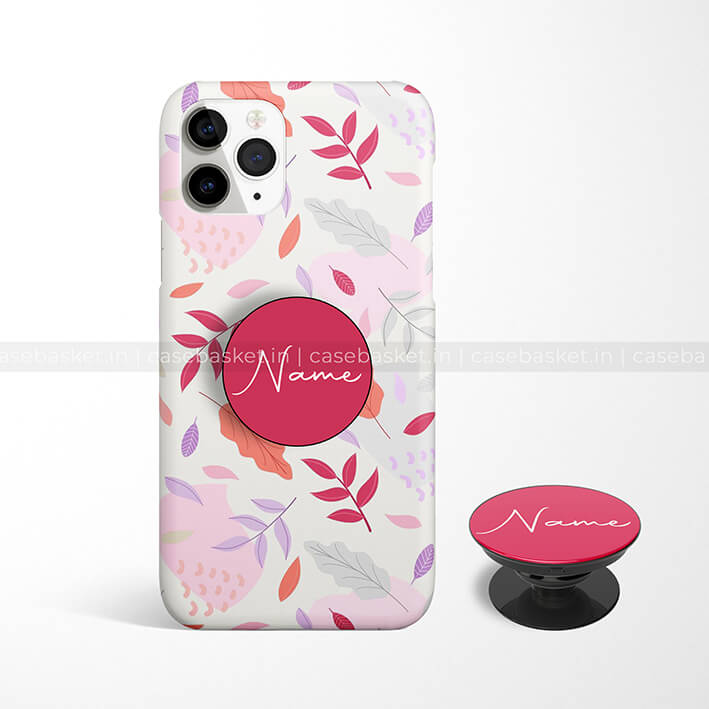 Red Summer Floral Phone Cover