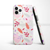 Red Summer Floral Phone Cover