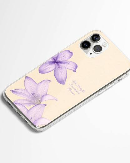 Butter Lavender Lily Phone Cover