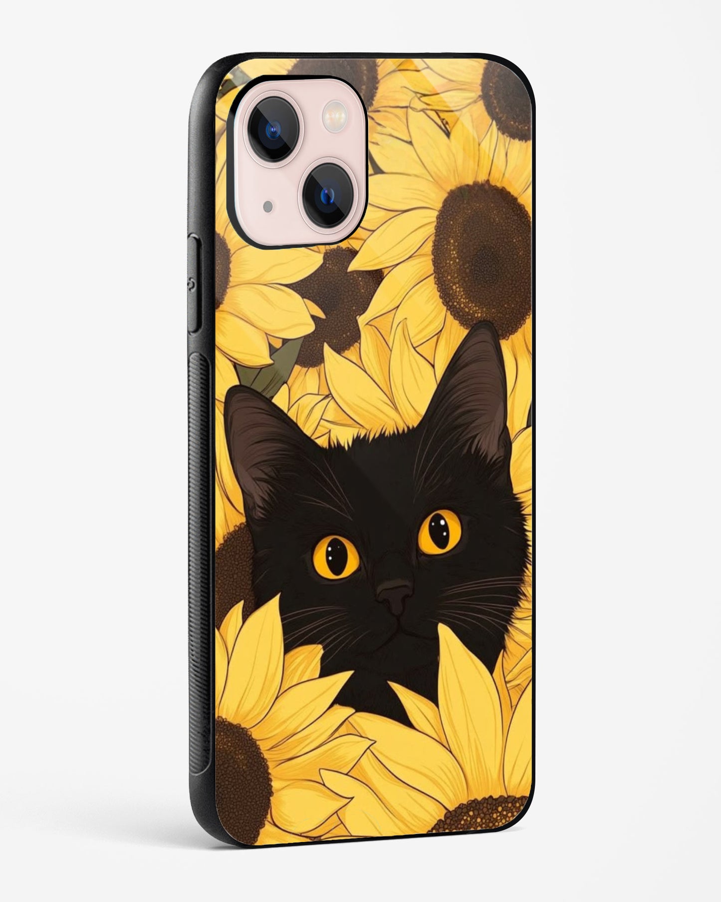 Sunflower Cat Phone Cover