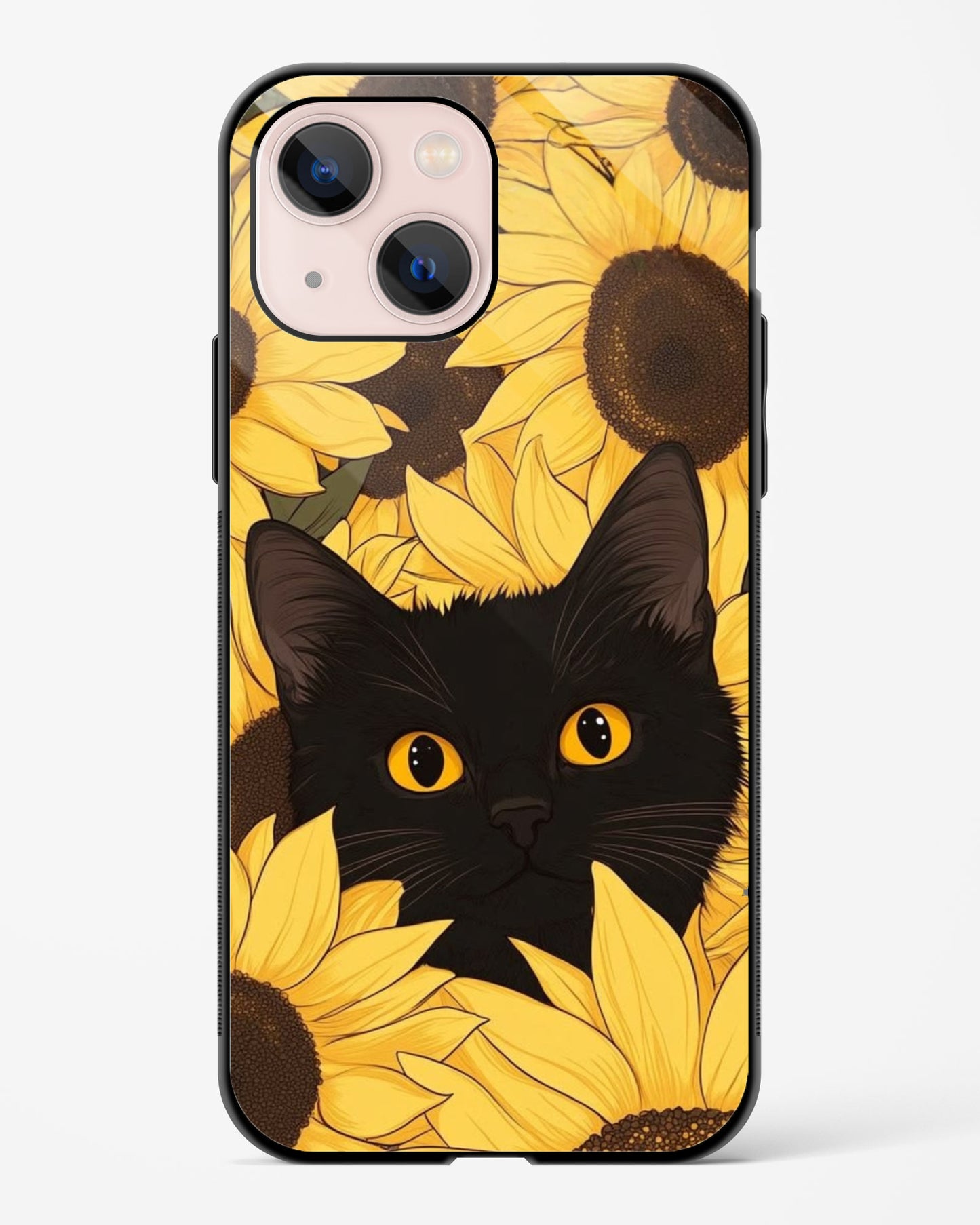 Sunflower Cat Phone Cover