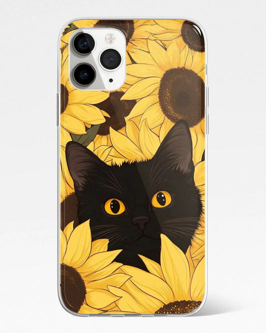 Sunflower Cat Phone Cover