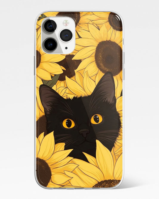 Sunflower Cat Phone Cover
