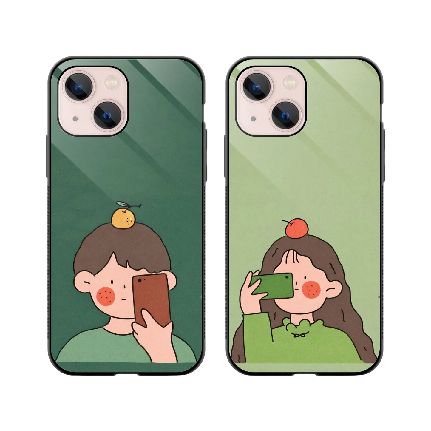 Apple of My Eye Couple Phone Cover
