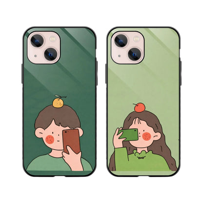 Apple of My Eye Couple Phone Cover
