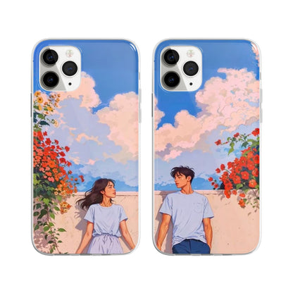 You on My Horizon Couple Phone Cover