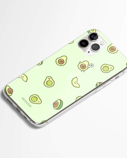 Smiley Avocado Phone Cover