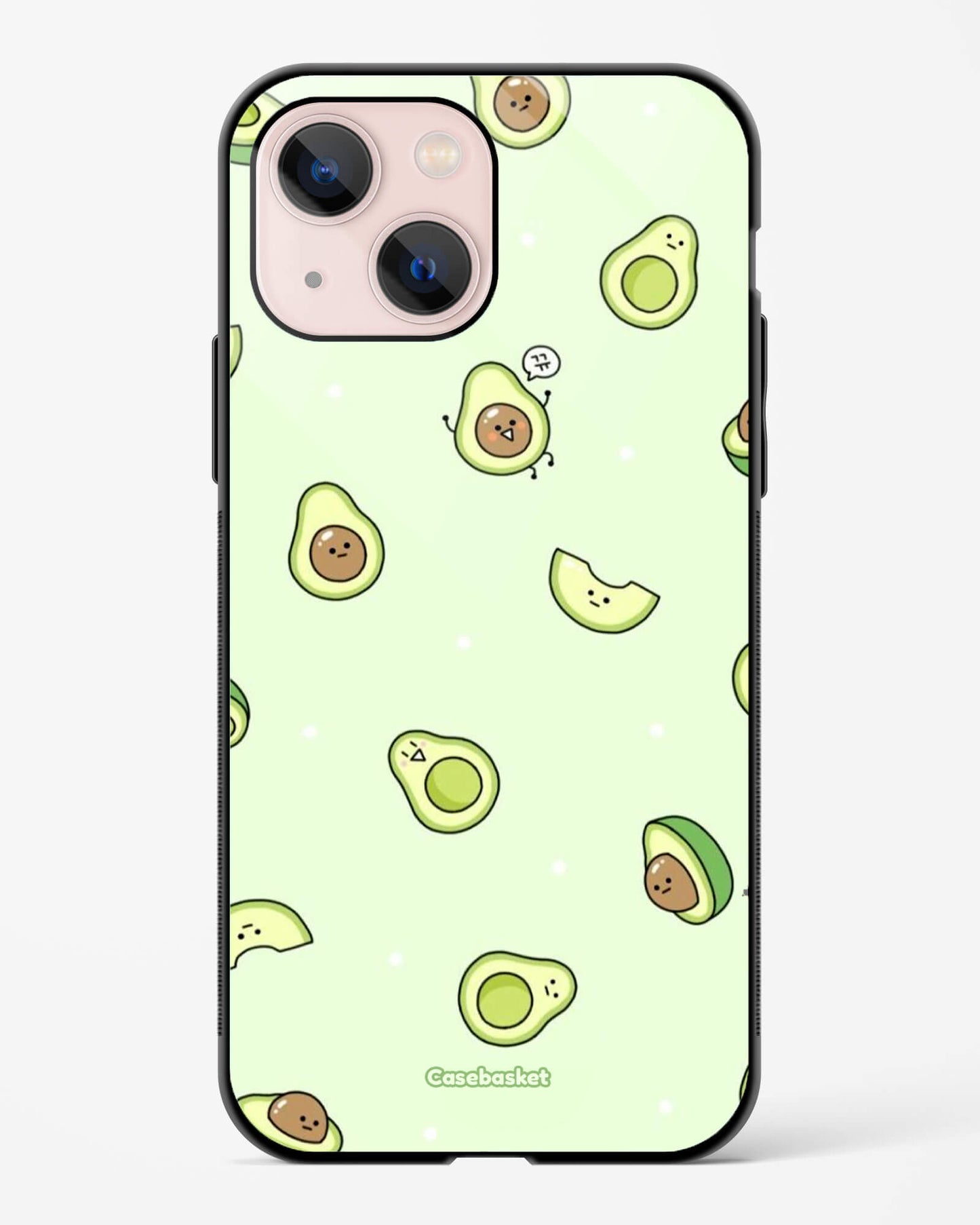 Smiley Avocado Phone Cover