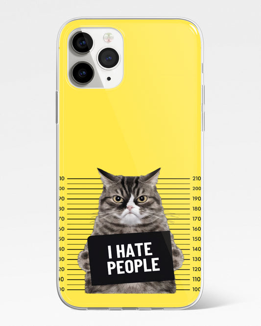 I Hate People Kitty Cat Phone Cover