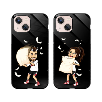 Partners in Pillow Crime Couple Phone Cover