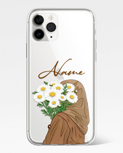 Daisy Grace Transparent Silicone Phone Cover