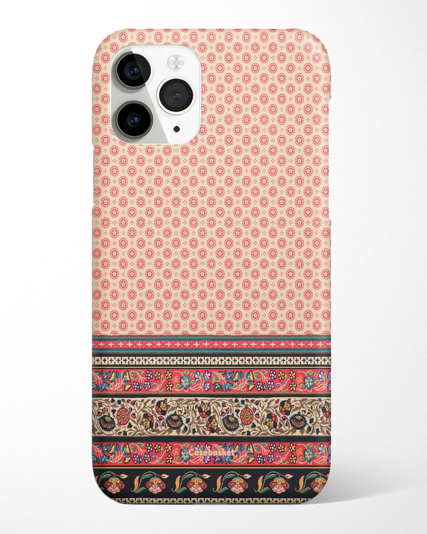 Kalamkari Saree Border Phone Cover