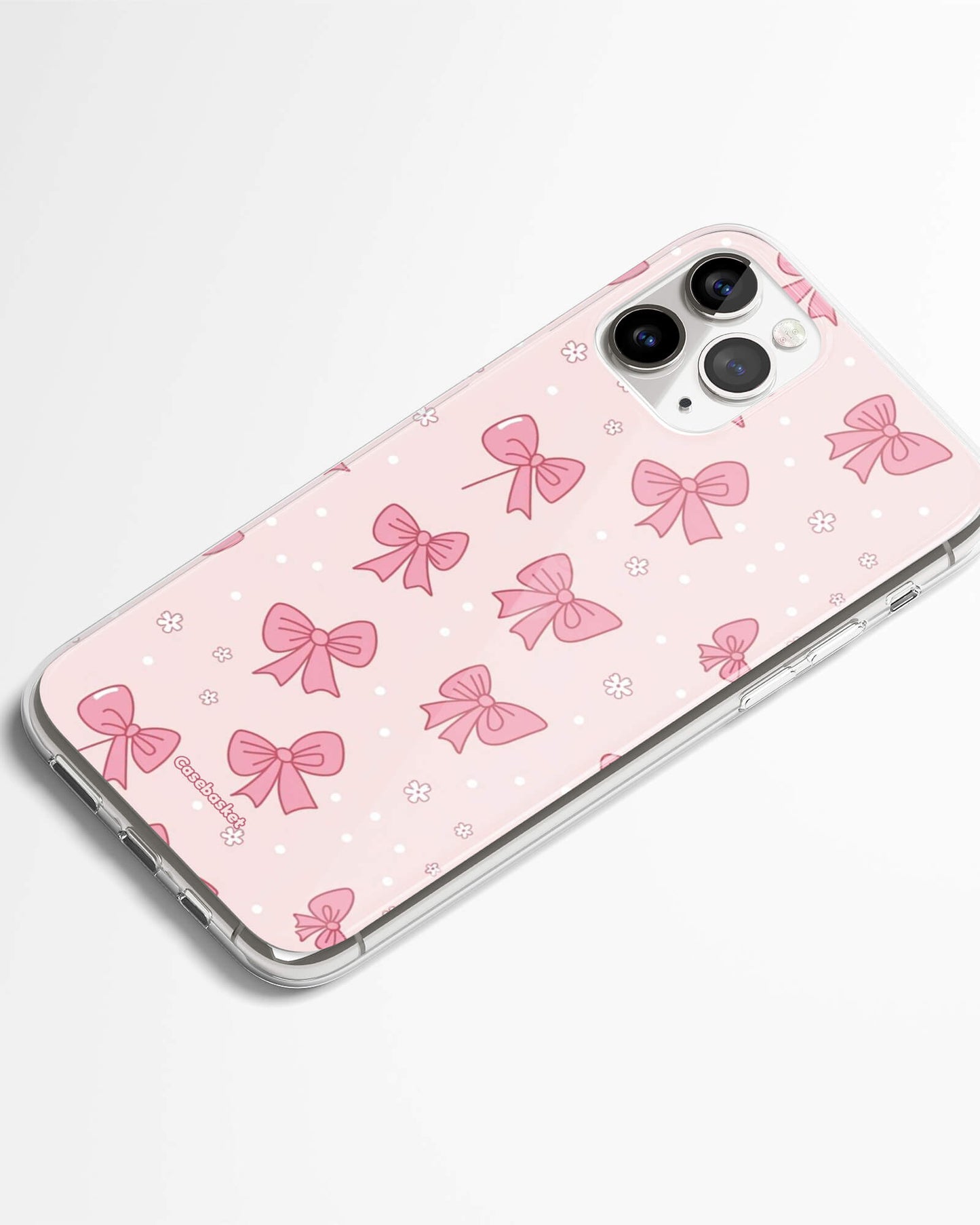 Pink Bow Sprinkle Phone Cover