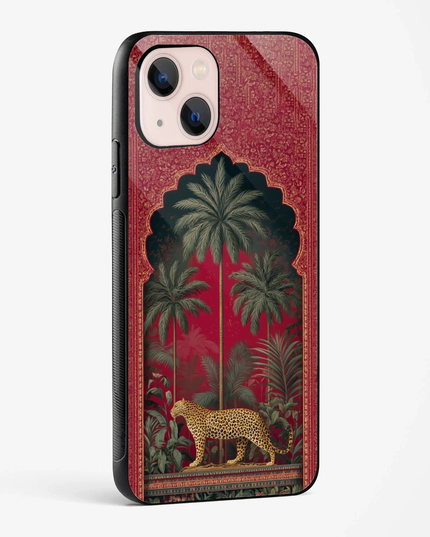 Crimson Safari Mandala Phone Cover