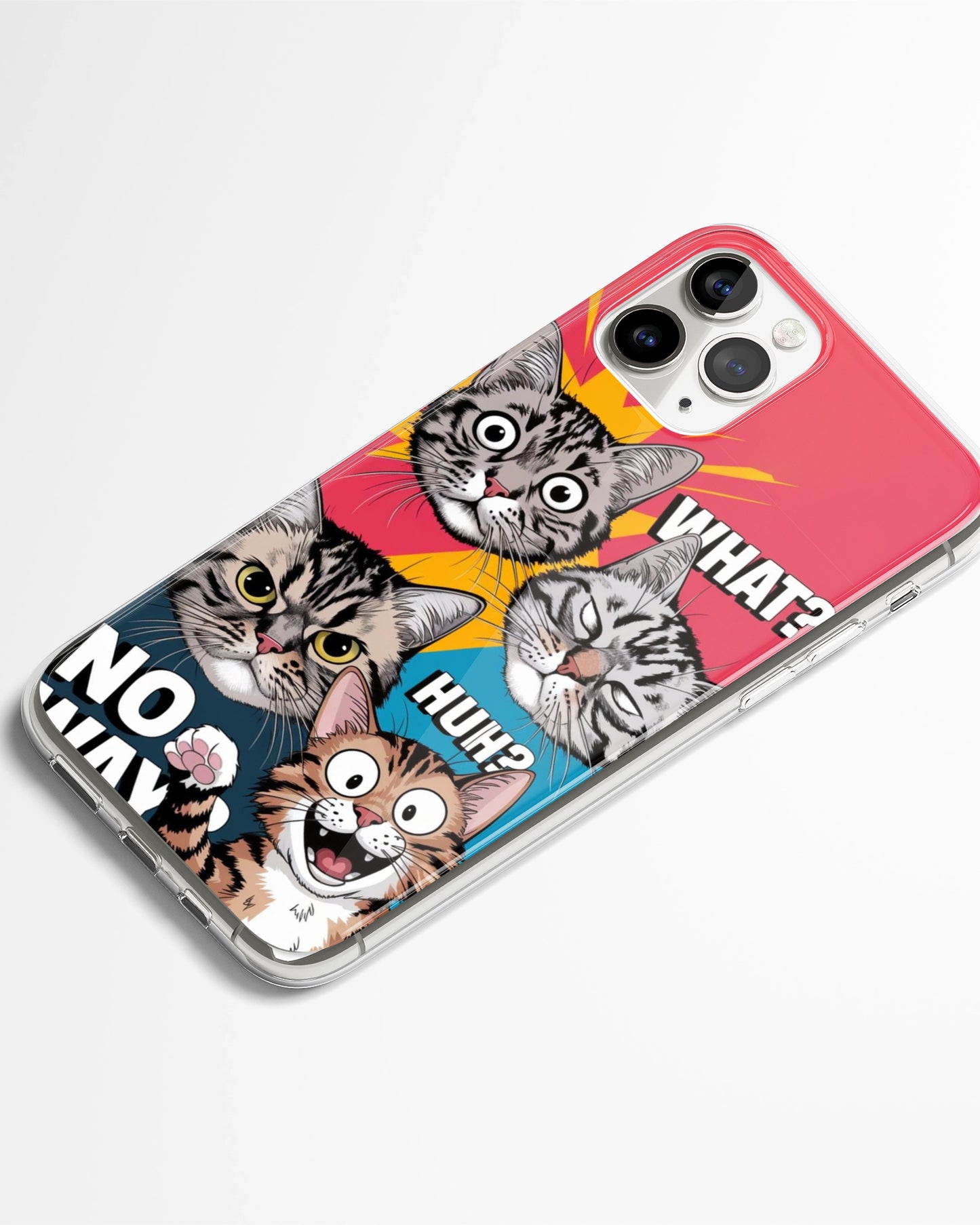 What Huh No Way Kitty Phone Cover