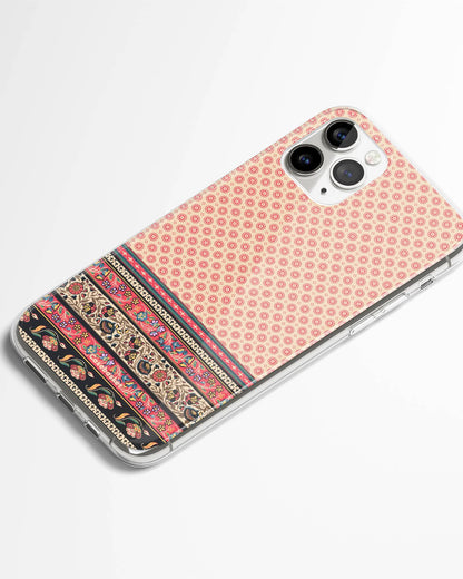 Kalamkari Saree Border Phone Cover