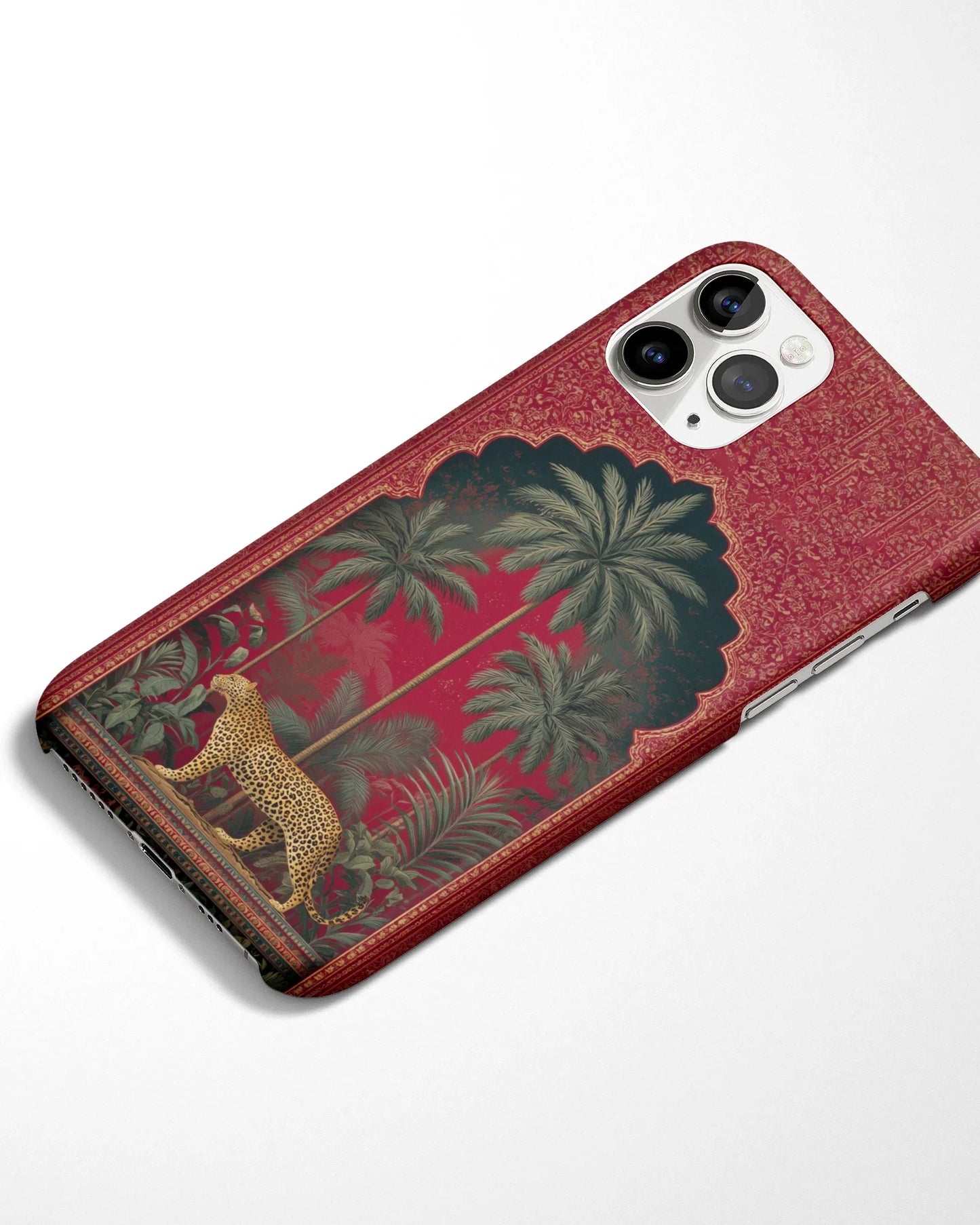 Crimson Safari Mandala Phone Cover