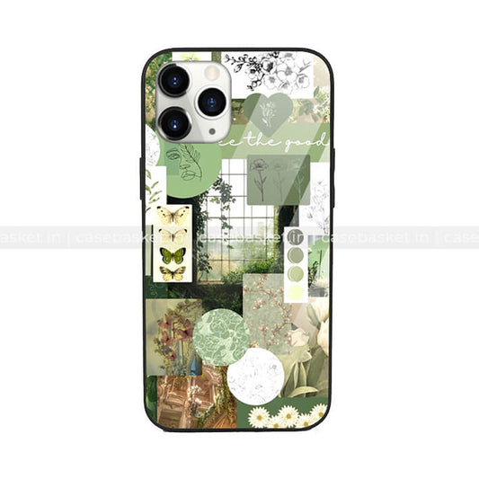 Nature Aesthetic Glass Phone Cover