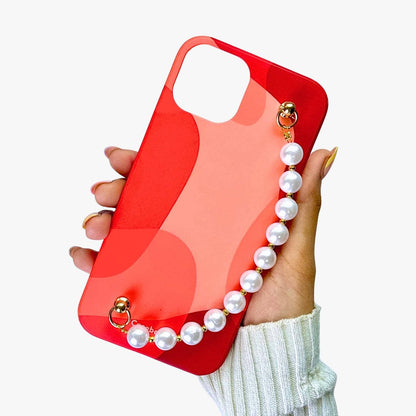 Abstract Art Red Pearl Phone Cover
