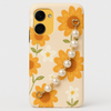 Amber Bloom Pearl Phone Cover