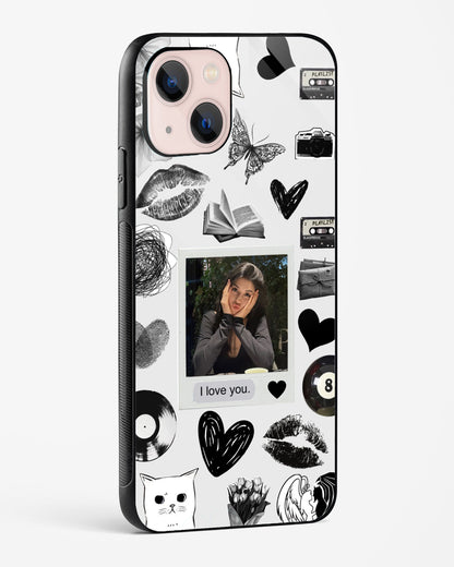 Black Retro Polaroid Phone Cover