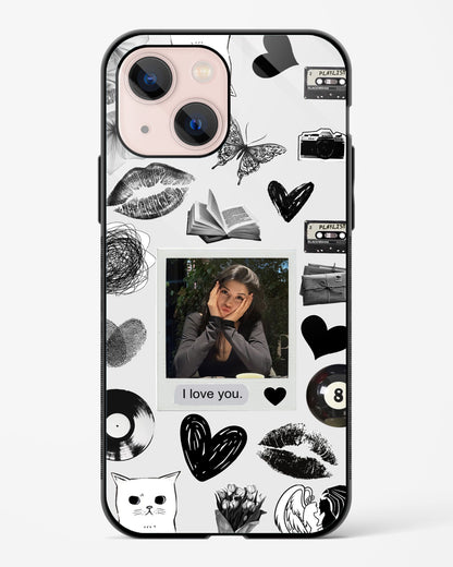 Black Retro Polaroid Phone Cover