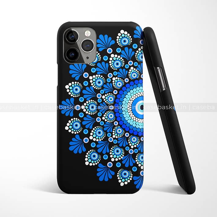 Evil Eye Dot Mandala Phone Cover