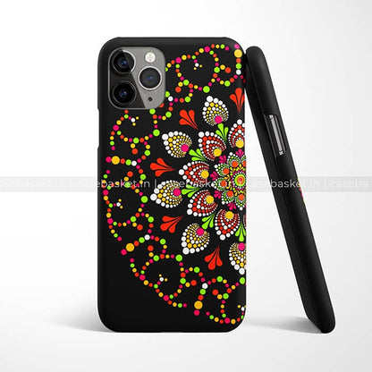 Colorful Dot Mandala Phone Cover