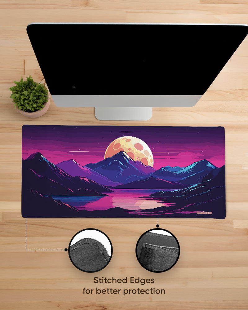 Horizon Valley Print Desk Mat