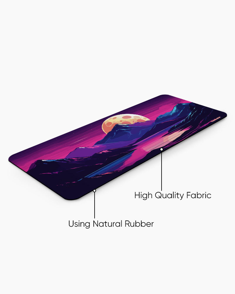 Horizon Valley Print Desk Mat