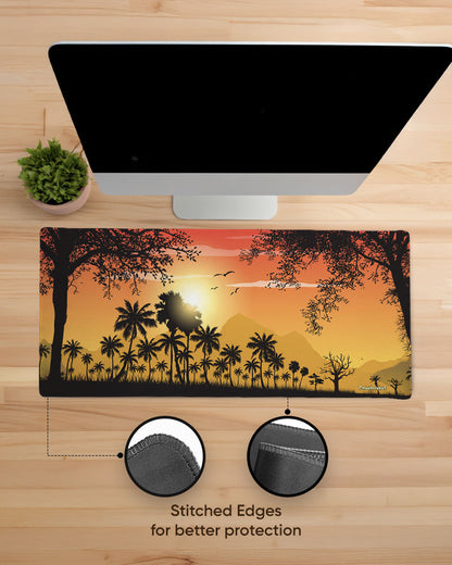 Sunset Dream Light Print Desk Mat