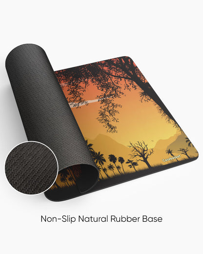 Sunset Dream Light Print Desk Mat