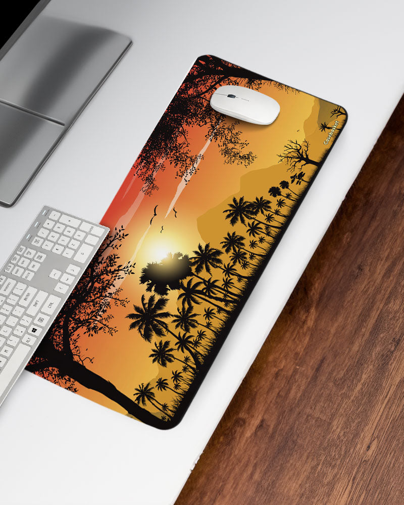 Sunset Dream Light Print Desk Mat